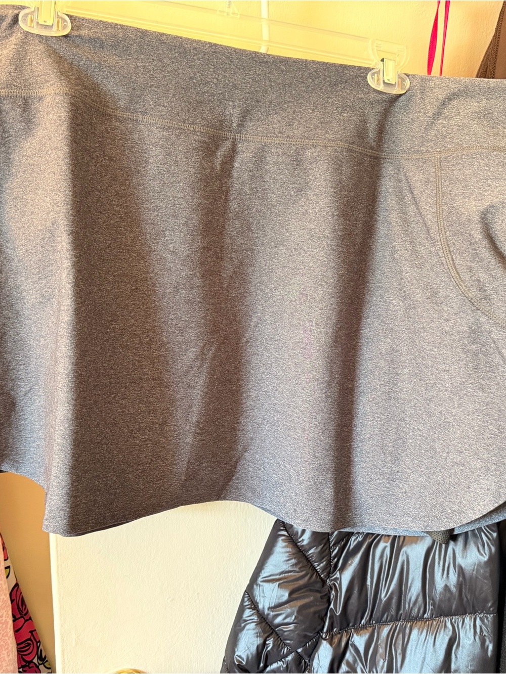 Eddie Bauer Heathered Gray Active Skort